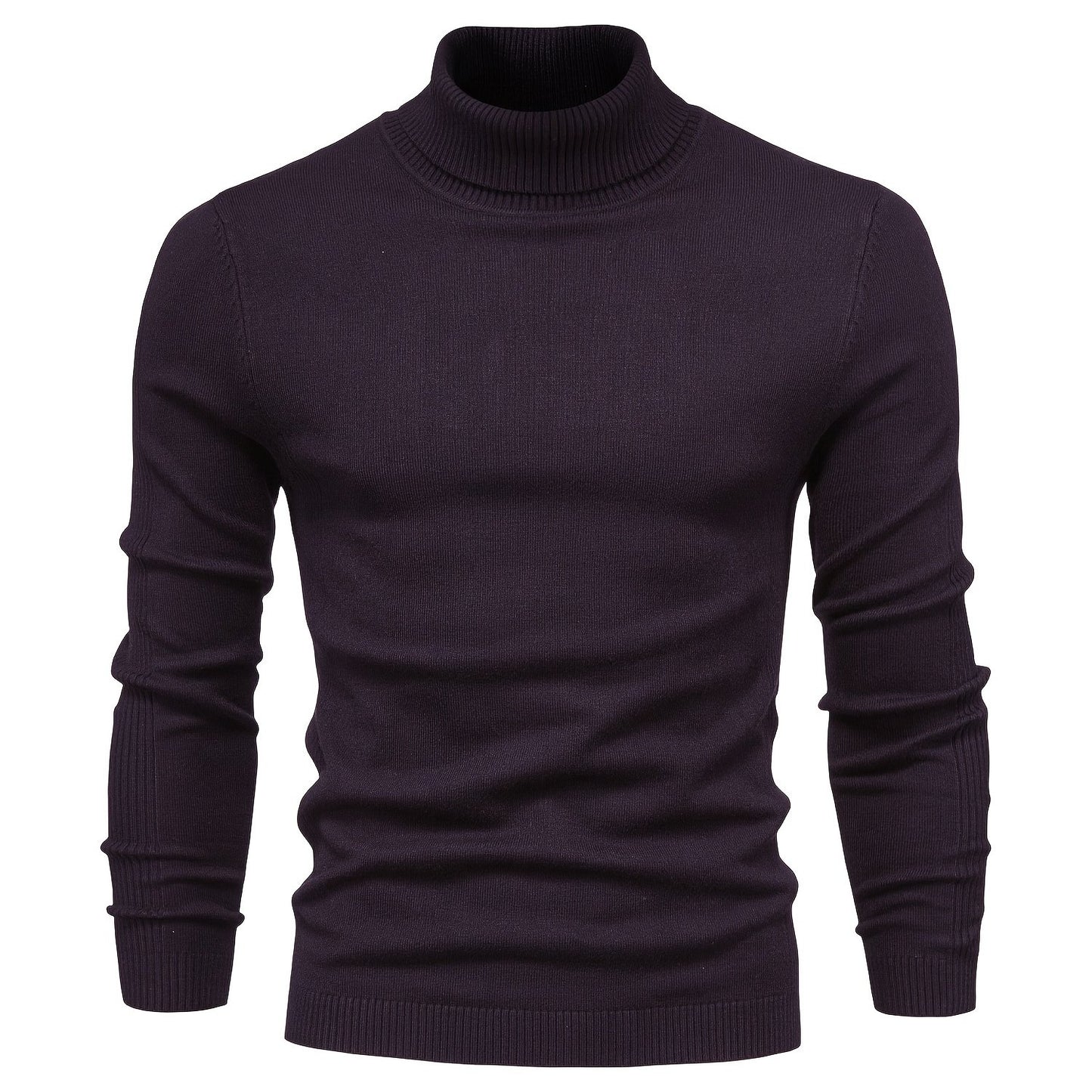 gbolsos All Match Best Sellers Autumn Winter Pullover Men Solid Turtleneck Sweaters