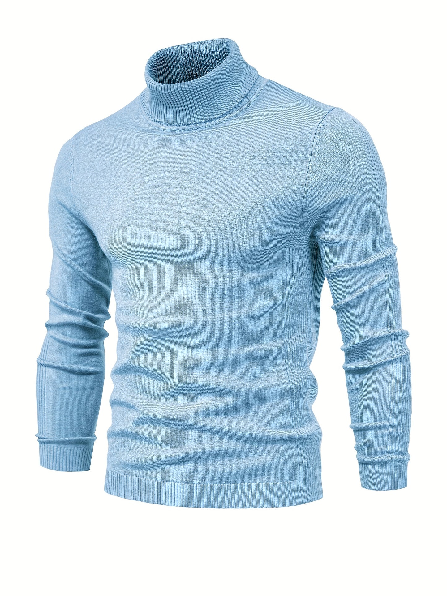 gbolsos All Match Best Sellers Autumn Winter Pullover Men Solid Turtleneck Sweaters