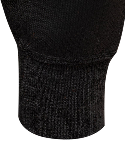 gbolsos  Turtle Neck Knitted Sweater, Men's Casual Warm Solid Slightly Stretch Pullover Sweater For Fall Winter