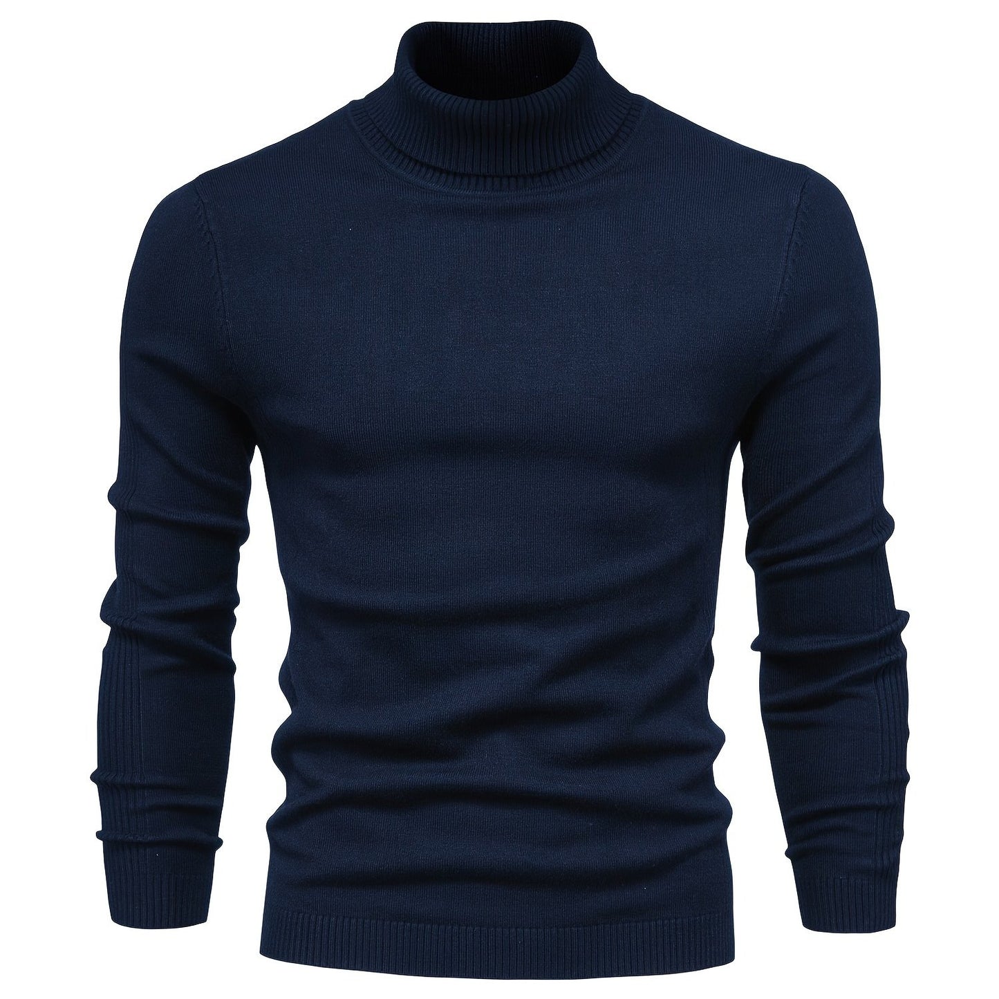 gbolsos All Match Best Sellers Autumn Winter Pullover Men Solid Turtleneck Sweaters