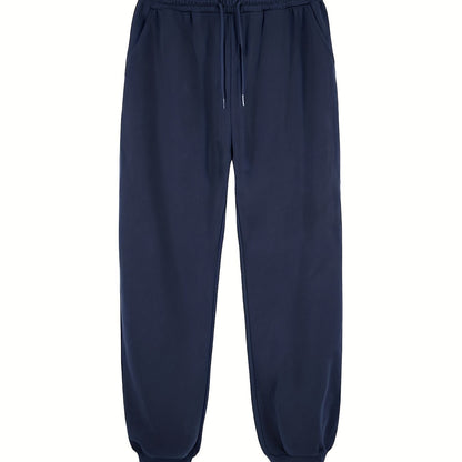 gbolsos Men's Loose Fit Joggers, Casual Stretch Knit Fabric Sweatpants Tapered Pants For All Seasons