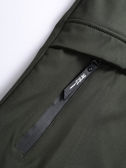 gbolsos  Men's Waterproof Zipper Sports Fashion Jacket For Autumn & Winter Outerwear
