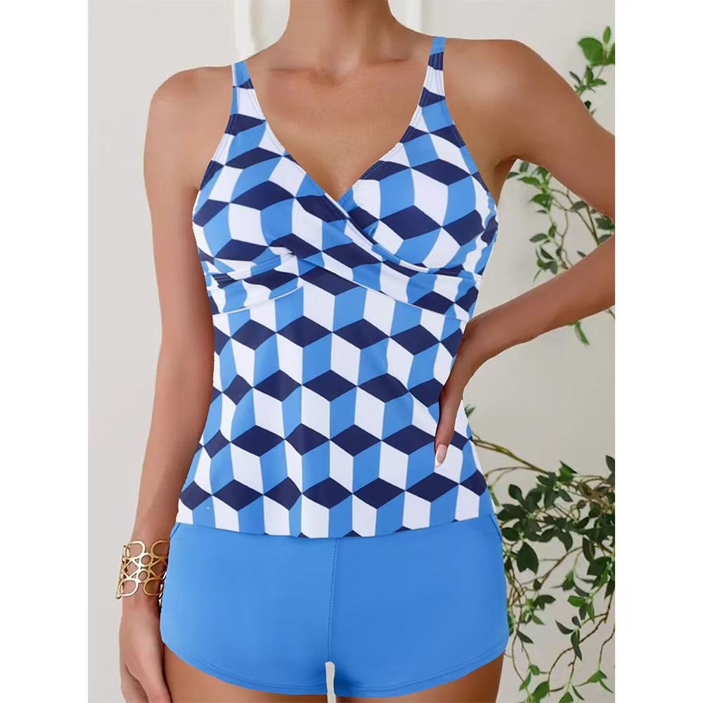 Women Fashion Sexy Halter Backless Floral Print Tank Tops Summer  Female Casual Sleeveless Vest Tops For Daily shopping