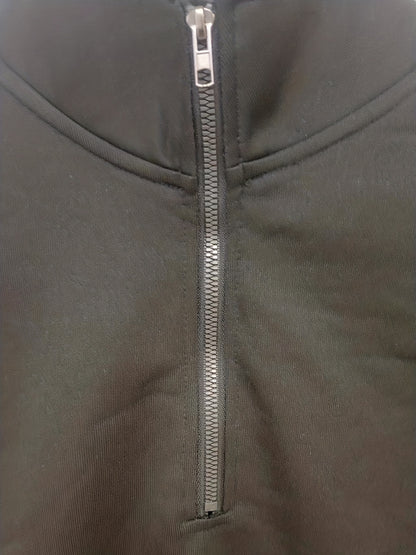 gbolsos  Men's Stand Collar Sweatshirt Pullover For Men Solid Sweatshirts For Spring Fall Long Sleeve Tops