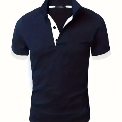 2023 New Men's Casual Short Sleeve Polo Shirts