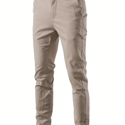 gbolsos Men's Casual Cotton Slim Pants