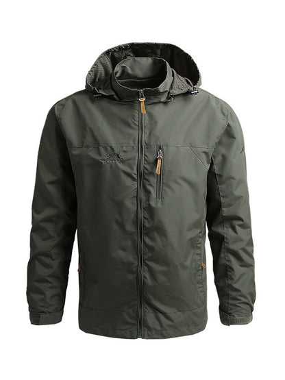 gbolsos  Jacket Men's Sportswear Outdoor Hooded Jacket