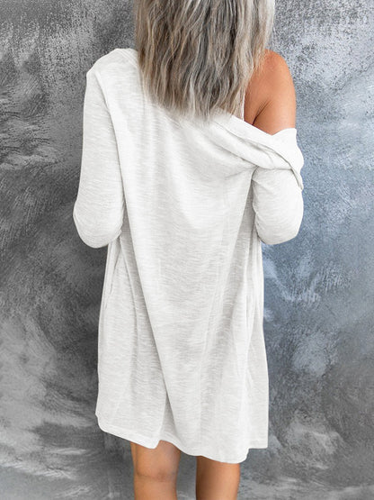 2025 gbolsos  Women's Sheer Long Sleeve Cardigan Fall Button Down Drape Kimono Dusters Lightweight Open Front Cardigan