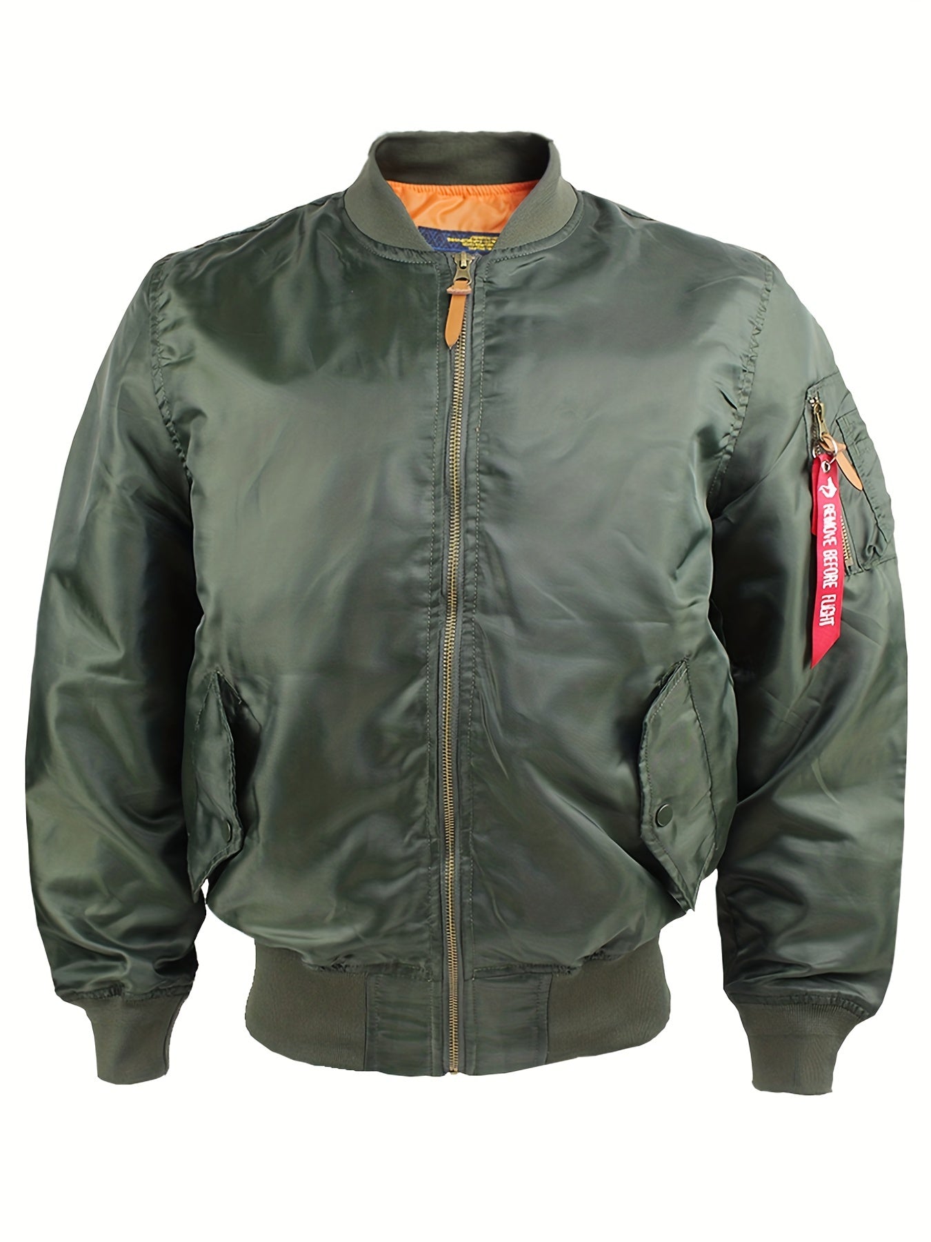 gbolsos  Men's Casual Jackets Spring And Autumn Zip Up Lightweight Jackets