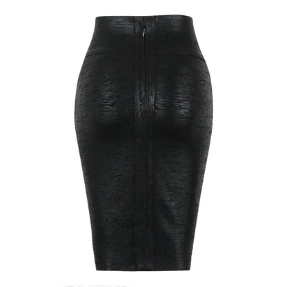 Bandage Skirts Fashion Sexy   New Arrival Summer Skirts Black Bodycon Party Celebrity Club Skirts
