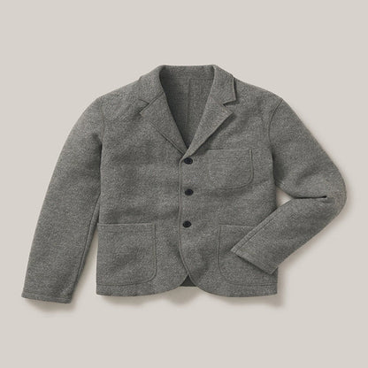 Vintage Solid Color Long Sleeve Coats Men Fashion Turn-down Collar Buttoned Cardigan Jackets Autumn Winter Mens Casual Outerwear