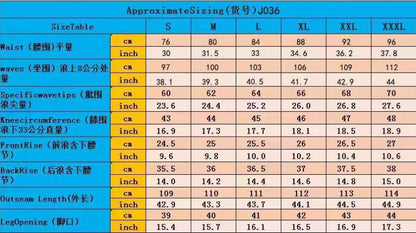 Gbolsos Mandylandy Men's Fashion Jeans Ripped Jeans Slim Fit Denim Pleated Jeans Male Straight Retro Tide Pants Jeans for Men