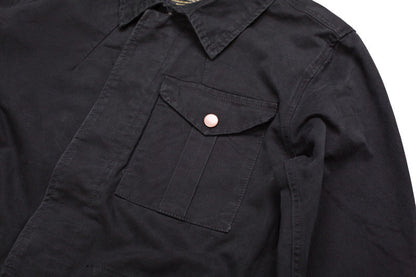 Gbolsos Men's wear multi-pockets workwear jumpsuit black green single breasted loose long sleeve turn down collar trousers 9Y4105