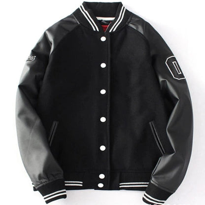Hip Hop Baseball Jacket Men Women Letter Embroidery Jacket Streetwear gbolsos Fashion Oversize Windbreaker Couples Spring Autumn